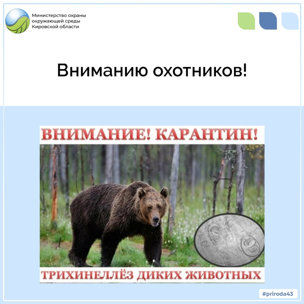 Вниманию охотников!