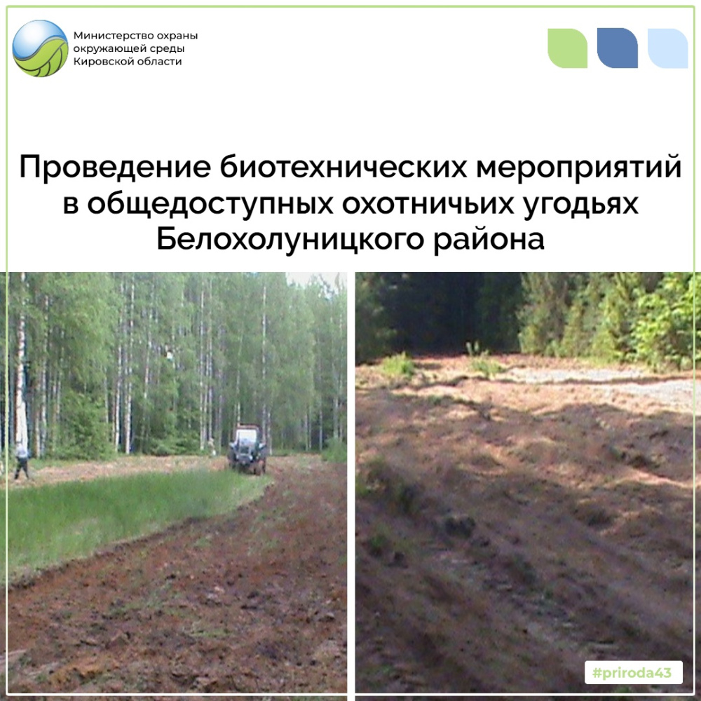 Проведение биотехнических мероприятий в ООУ Белохолуницкого района