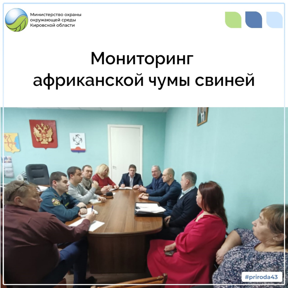 Мониторинг африканской чумы свиней 