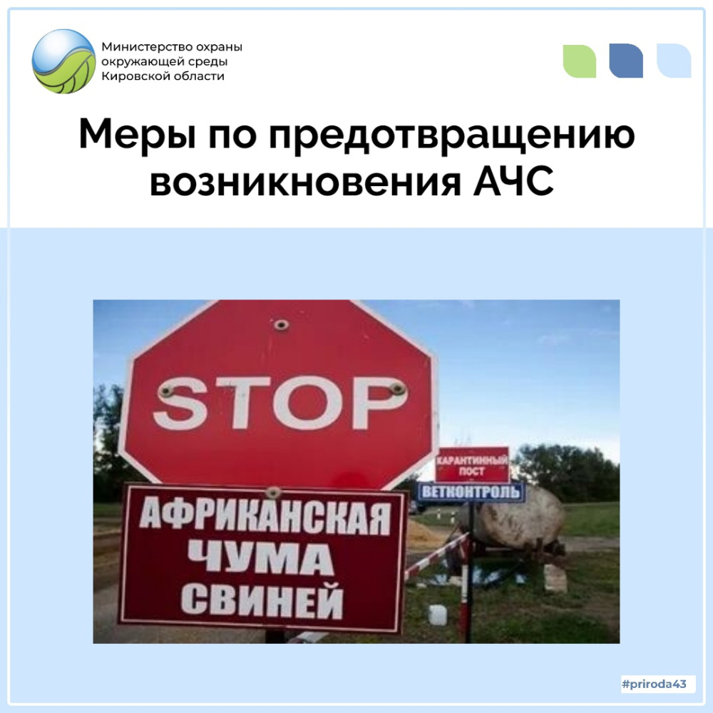 Меры по предотвращению возникновения АЧС