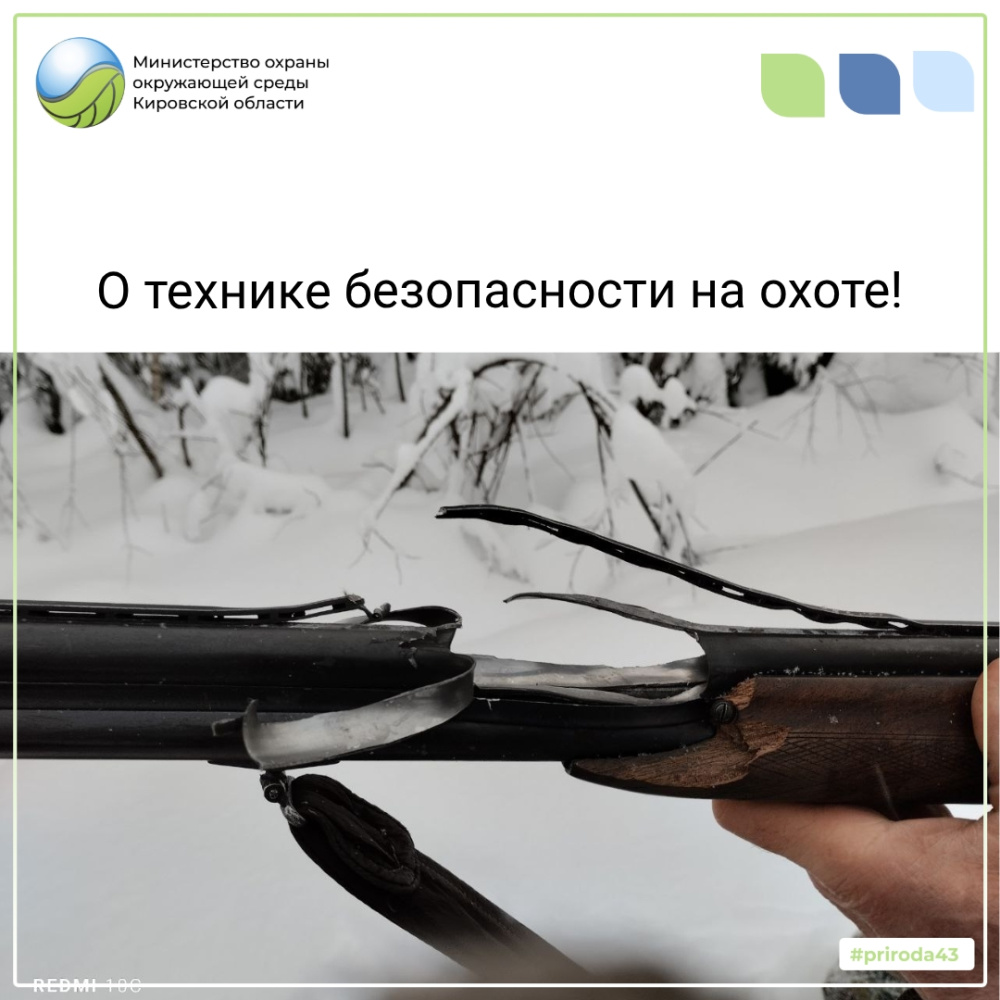 О технике безопасности на охоте