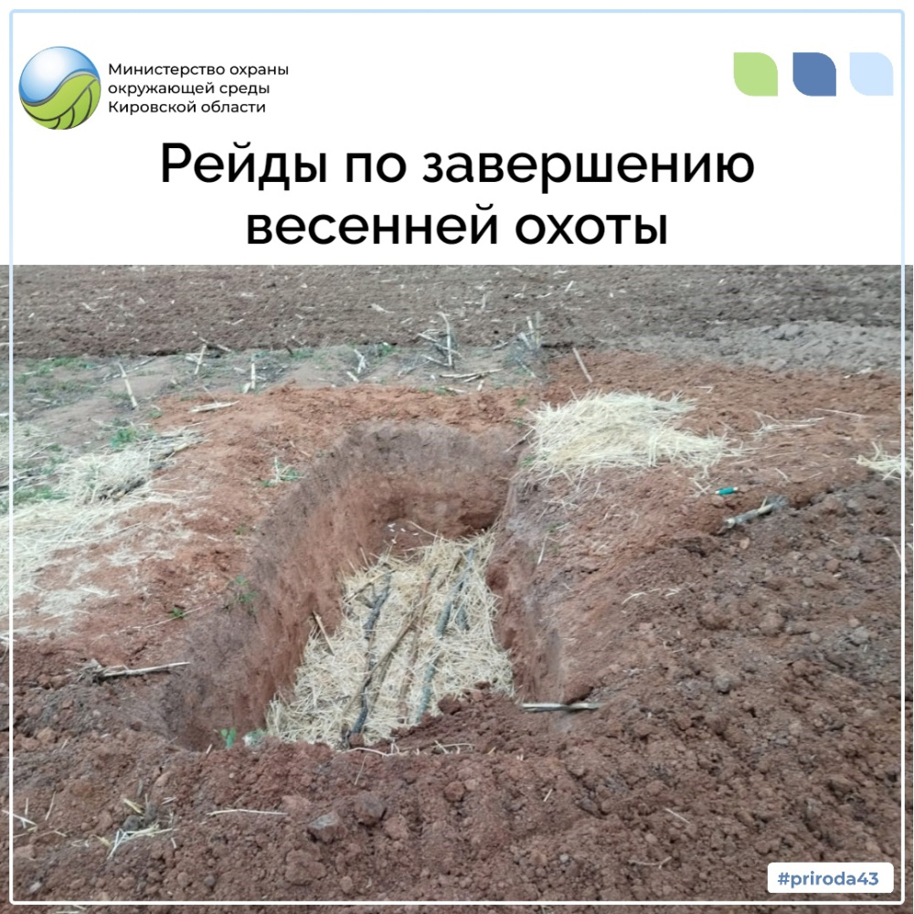 Рейды по завершению весенней охоты 