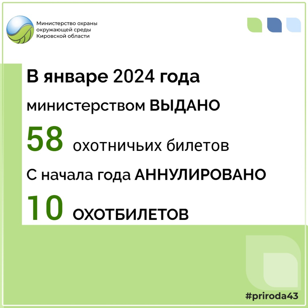 О выдаче и аннулировании охотничьих билетов