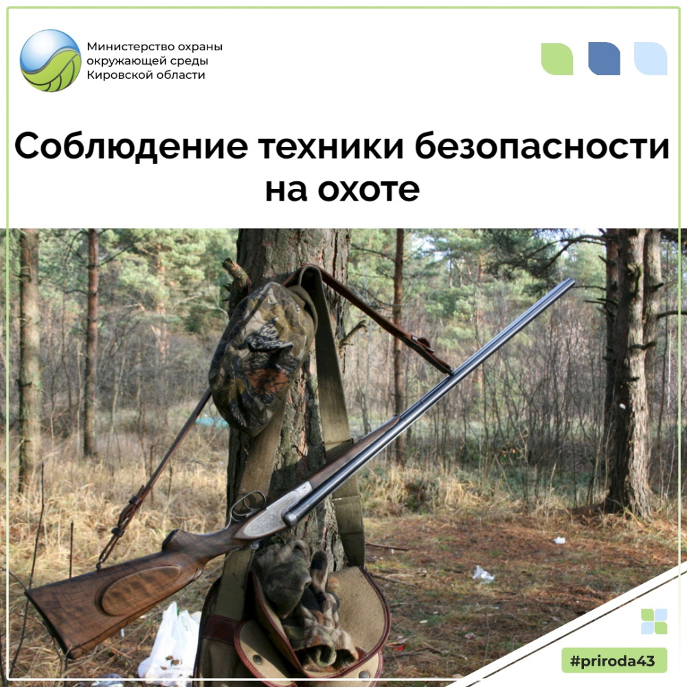Соблюдение техники безопасности при охоте
