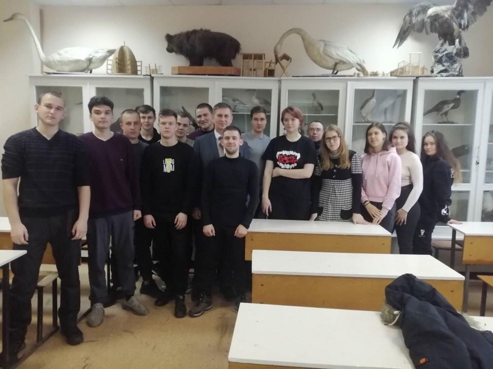 Прошла встреча со студентами биологического факультета ВятГАТУ