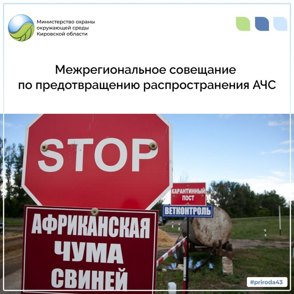 Межрегиональное совещание по предотвращению распространения вируса АЧС